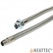 Flexible Gas Hose Stainless Steel 3/4"