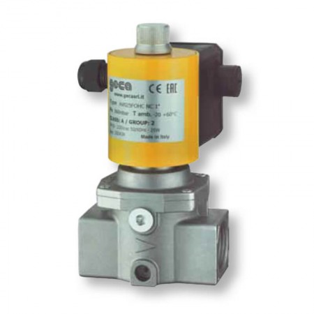 Geca gas valve fast opening
