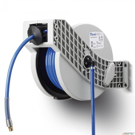 Pneumatic hose reel 15m