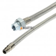 Flexible Gas Hose Stainless Steel 1/2"