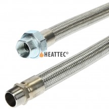 Flexible Gas Hose Stainless Steel 1"